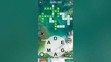 Word Crossword Search level 325