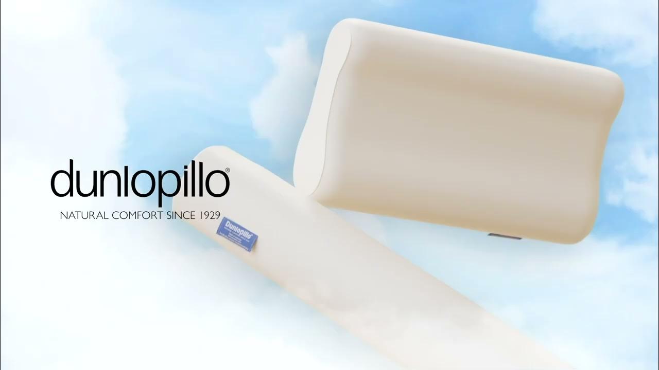 Dunlopillo natural latex pillows YouTube