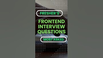 Ep-5 Most Asked😱 Frontend Interview question MUST KNOW ! #javascript  #webdevelopment  #reactjs