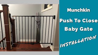 Munchkin Push To Close Baby Gate  28.5' to 45' Wide