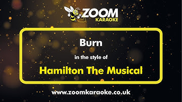 Thumbnail of Hamilton The Musical - Burn (Karaoke Version) with Lyrics On Screen