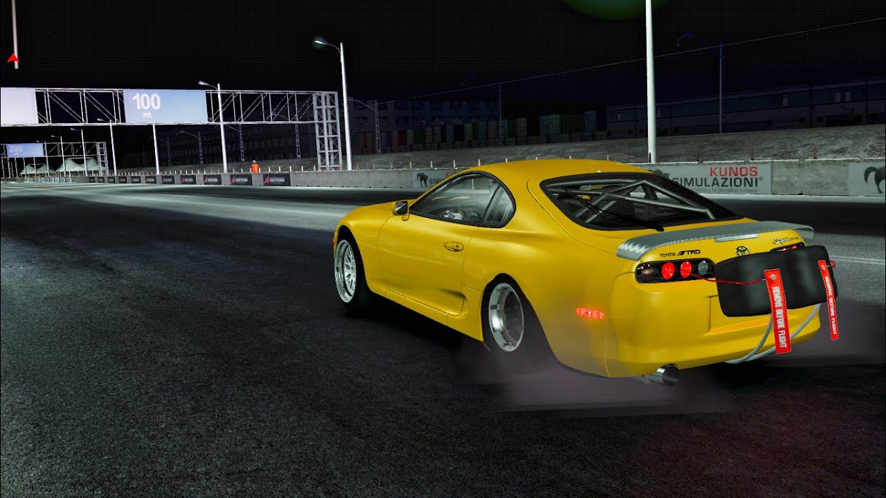 Toyota Supra Hp Drag Race Assetto Corsa Youtube