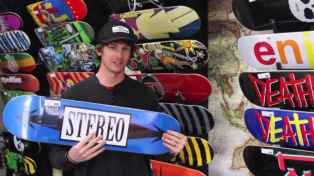 Stereo - Arrows Blue 7.75 - Skateboard Deck