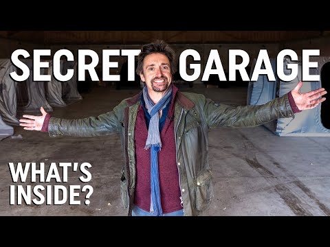 This is what's inside Richard Hammond's secret car barn!