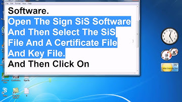 How To Sign the Unsigned SIS Applications+Download Link