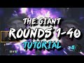 'The Giant' Rounds 1-40 Gameplay/Tutorial! (Black Ops 3 Zombies)