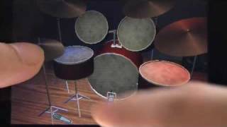 iPhone apps - 3D Drum Kit (True Drums) screenshot 1