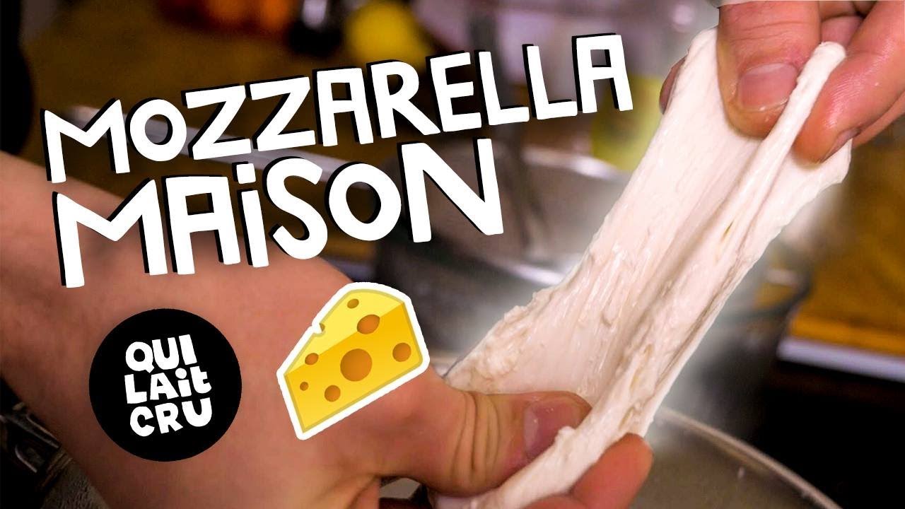 On fabrique de la mozzarella maison ! - YouTube