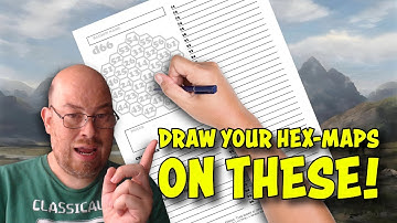 Get yourself some hexy hex-map templates! | Hexed Press on hexcrawls