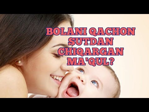 Video: Bolani Taglikdan Qanday Ajratish Kerak