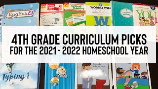 HOMESCHOOL // 4th Grade Curriculum Picks For 2021 - 2022