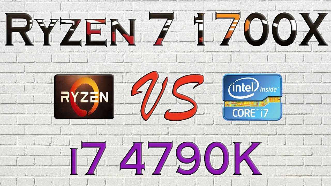 Ryzen 1700 vs