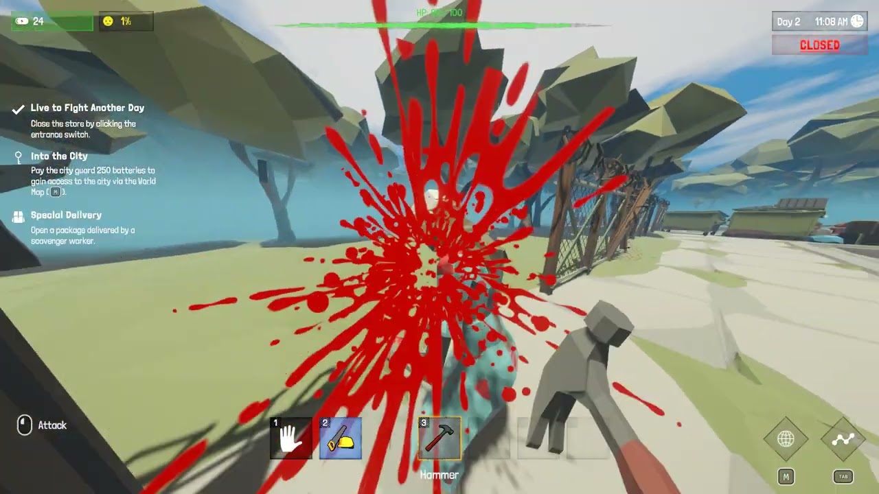 The Walking Trade Demo Gameplay