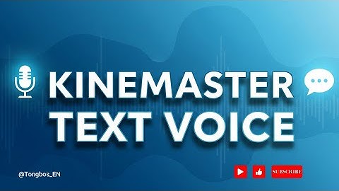 🗣️ How to Use Text-to-Speech in Kinemaster | Turn Text into Voice Instantly!