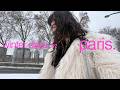 my winter days living in paris