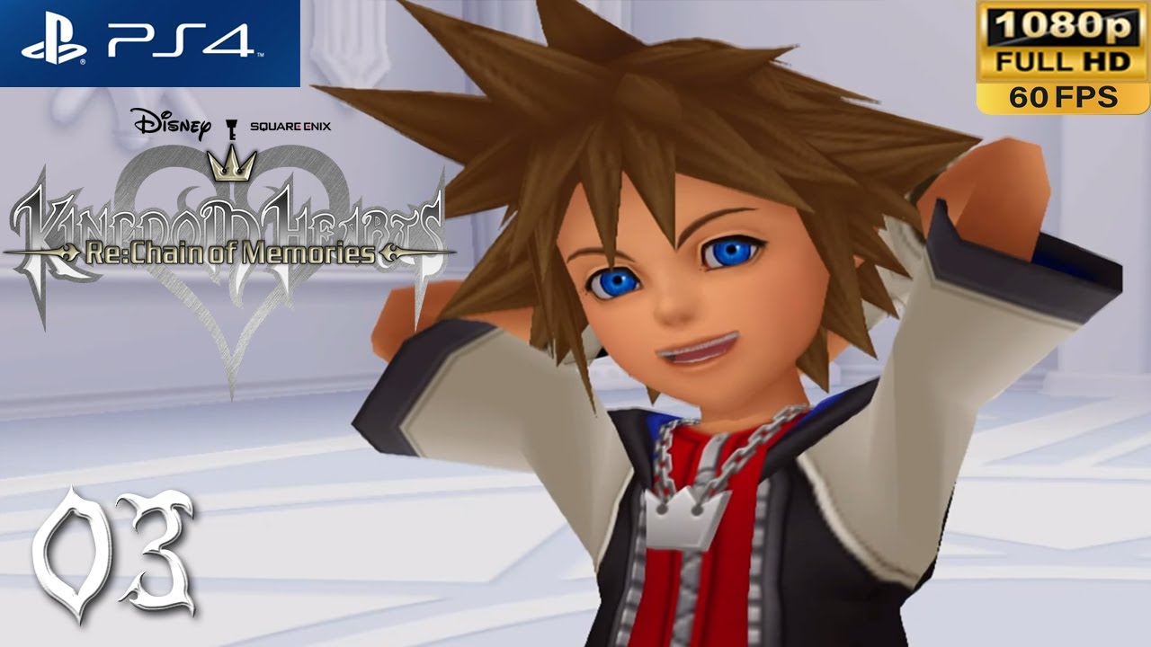 PS4 Kingdom Hearts Re:Chain of Memories Walkthrough 3 Wonderland (1080p