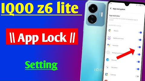iqoo z6 lite 5g app lock setting | iqoo Z6 lite 5G me app lock kaise kare | iqoo z6 lite 5g