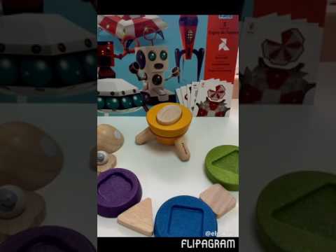 ПИРАМИДКА Ракета Plan Toys 5694