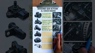 top sensores que activan check engine 🤯💯 #motor #mechanic #auto #mecanica #educacion
