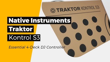 Native Instruments - Traktor Kontrol S3 - Essential 4-Channel DJ Controller