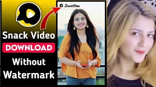 How to Download Snack Video Without Watermark || Download TikTok Video Without Watermark screenshot 5