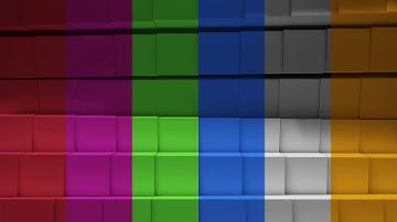 Cubic Colorful Loop Background Motion Graphics