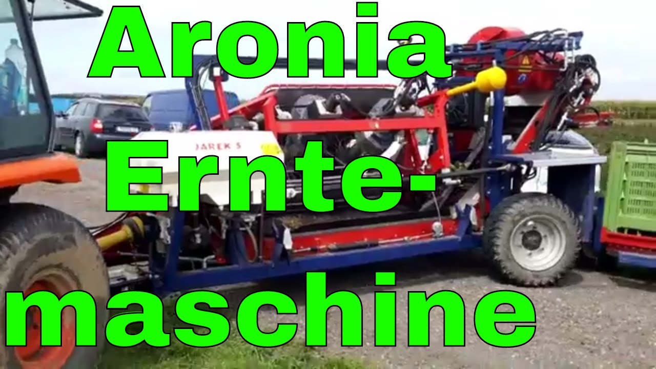 ✅✅Aronia Erntemaschine Aroniabeeren Erntemaschine - Bis zu 95% Ernteleistung ✅ ✅