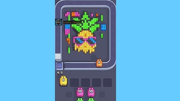 Pixel Flow Level 49. Walkthrough Gameplay