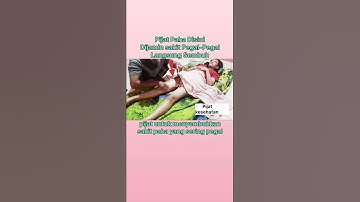 pijat paha disini dijamin sakit pegal-pegal langsung sembuh #abj #pijat #videos #shorts