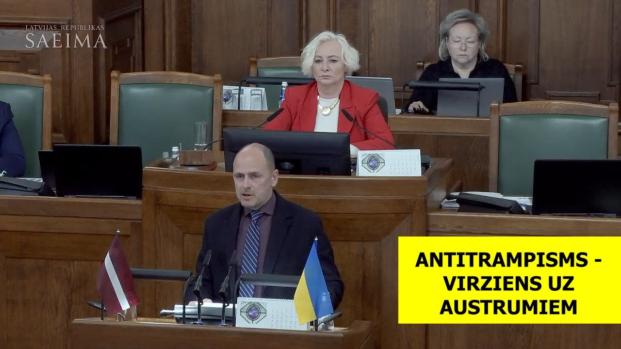 Antitrampisms - virziens uz austrumiem. Mārcis Jencītis. 29.01.2026.