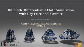 [SIGGRAPH 2022] DiffCloth: Differentiable Cloth Simulation with Dry Frictional Contact