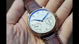 (Op.93) A. Lange & Sohne 朗格1815 Up Down玫瑰金開箱評測 -- 全球限量20隻的西班牙Suarez週年紀念款