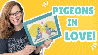 How to Paint Pigeons in Watercolor @Andrea-Nelson-Art