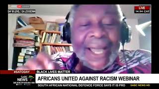 Black Lives Matter I Update on Africans United Against Racism webinar