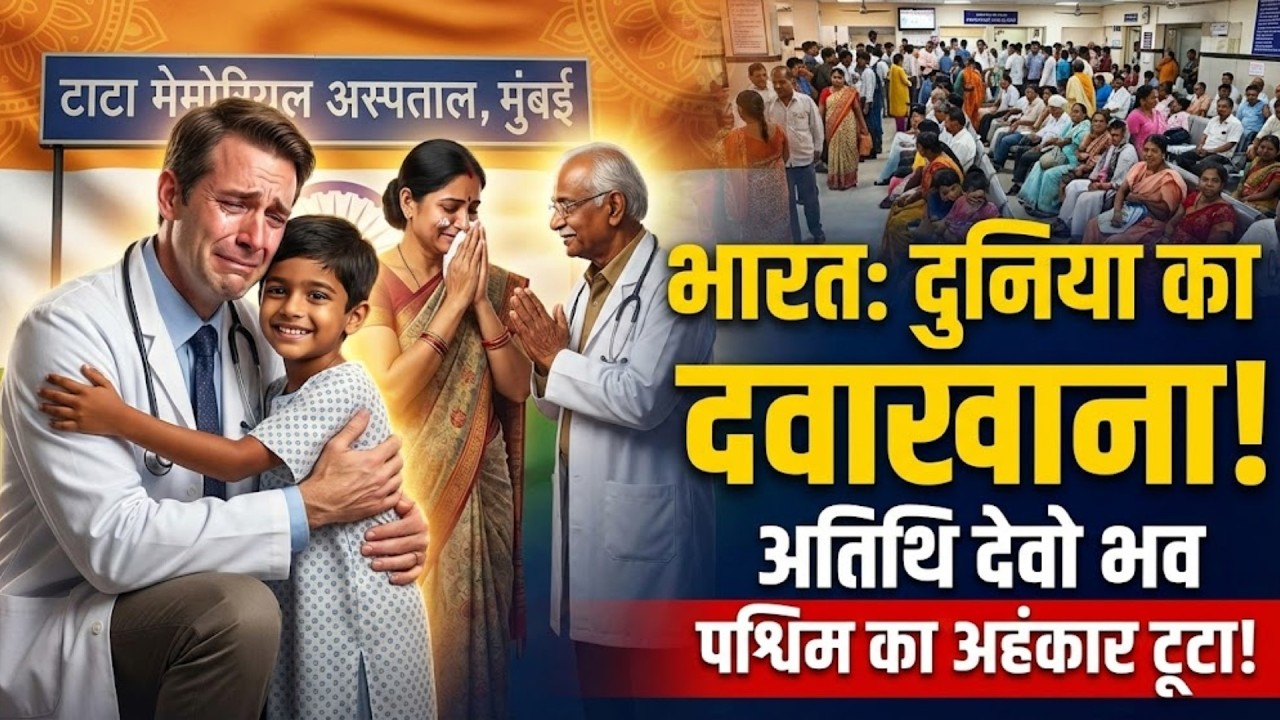 पश्चिमी घमंड टूटा: भारतीय चिकित्सा का चमत्कार #विदेशी_नज़र_भारत, #भारत_की_सच्चाई