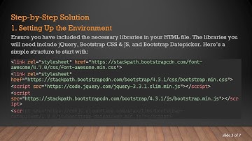 How to Display a Calendar on Icon Click with Bootstrap Datepicker