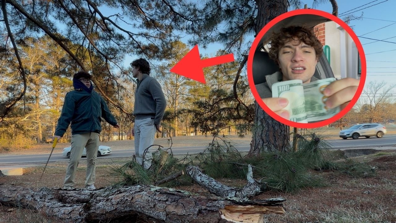 HUGE TREE LIMB ALMOST CRUSHES US?