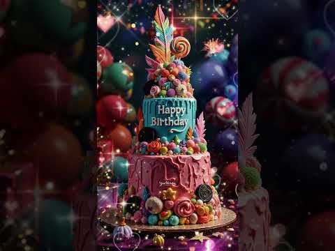 🎉 Happy Birthday Vibes! 🎂✨Make a Wish! #HappyBirthday! #BirthdayWishes #BirthdaySong #BirthdayShorts