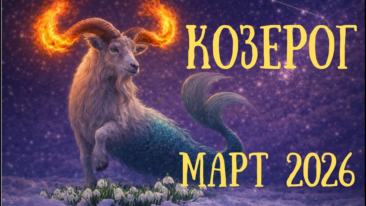 ♑ Козерог Март 2026 — Спуск в подвал судьбы перед новым взлётом