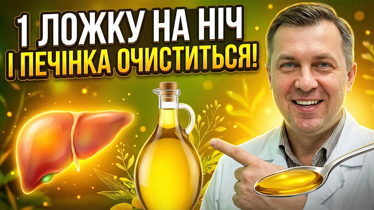 1 ЛОЖКА ЦІЄЇ ОЛІЇ ПЕРЕД СНОМ — І ПЕЧІНКА ПОДЯКУЄ! Забудьте про гіркоту в роті та важкість у боці
