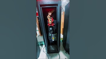 The production process of barrier gates in movie mode.