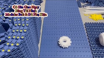 Có Sẵn Giao Ngay TPHCM: Băng Tải Nhựa Modular Belt, Vật Liệu POM, PP & PE - Băng Tải VIỆT PHÁT TpHCM