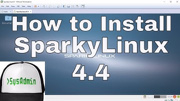 How to Install SparkyLinux 4.4 + Review + VMware Tools on VMware Workstation Tutorial [HD]