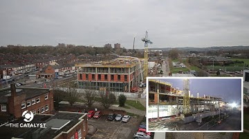 The Catalyst Building: November to December 2020 Timelapse