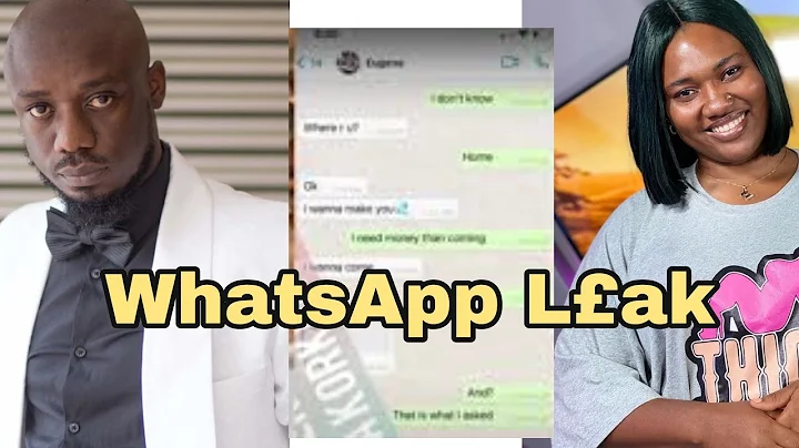 Abena Korkor F!nally Laks her WhatsApp Chat with B...