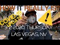 Las Vegas CORONAVIRUS UPDATE WALKING BALLY'S CASINO TO PLANET HOLLYWOOD 3-12-2020 VLOG 48