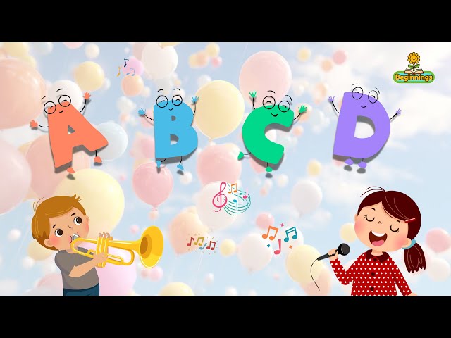 A A A, say hooray! | ABCD | Learn #abc | Alphabet | Letters A to Z