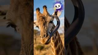 A Giraffe Can Clean Its Ears With Its Tongue?! 🦒😲
