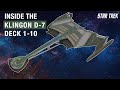 Star trek  inside the klingon d7 battlecruiser