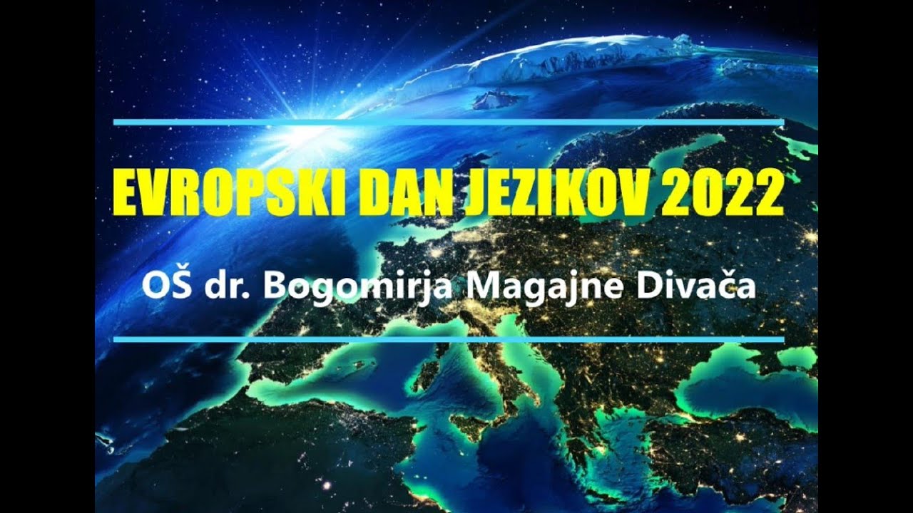 Evropski dan jezikov 2022, OŠ Divača